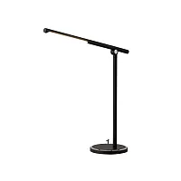 Настольная лампа офисная LED Smart Led 8358-NW Nowodvorski чёрная на 1 лампу, основание чёрное металл в стиле современный 
