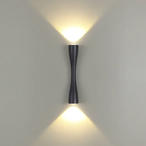 Бра LED Anika 4291/10WL Odeon Light чёрный на 1 лампа, основание чёрное в стиле современный хай-тек  фото 4