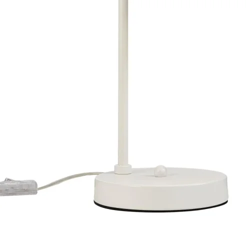 Настольная лампа Sigma 2959-1T Favourite белая 1 лампа, основание белое металл в стиле скандинавский  фото 2