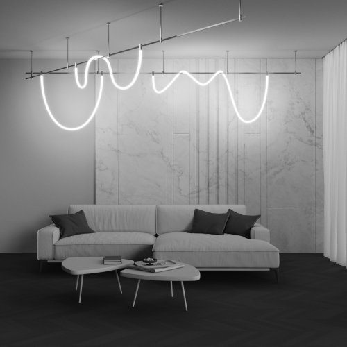 Трековый светильник LED Magnetic trаck system Flarity TR154-1-27W3K-PT Maytoni белый для шинопроводов серии Magnetic trаck system Flarity платина фото 6 Трековый светильник LED Magnetic trаck system Flarity TR154-1-27W3K-PT Maytoni белый для шинопроводов серии Magnetic trаck system Flarity платина фото 6