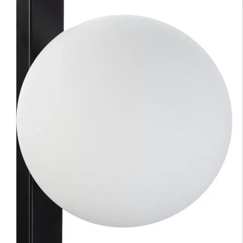 Бра Glob CL209411 Citilux белый на 1 лампа, основание чёрное в стиле современный молекула шар фото 4
