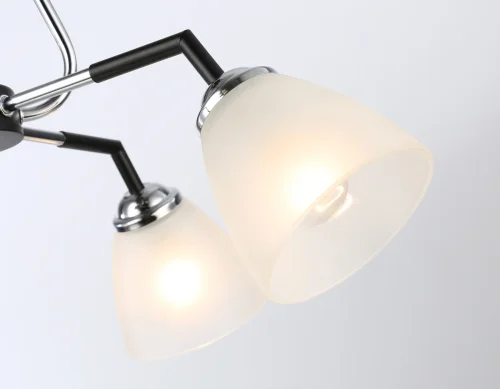 Светильник потолочный TR303293 Ambrella light белый 4 лампы, основание чёрное в стиле современный классический  фото 5