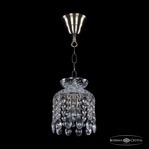 Светильник подвесной 14781/15 Pa Bohemia Ivele Crystal прозрачный 1 лампа, основание патина в стиле классический sp