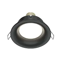 Светильник точечный Slim DL027-2-01B Maytoni чёрный 1 лампа, основание чёрное в стиле современный 