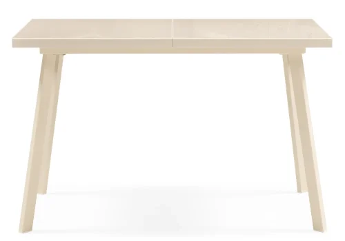 Стеклянный стол Маккензи 120(150)х70х77 кремовый 551089 Woodville столешница бежевая из стекло лдсп фото 3
