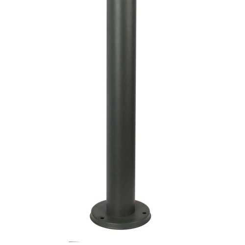 Парковый светильник Lukturis 3038-1T Favourite уличный IP44 чёрный 1 лампа, плафон прозрачный в стиле современный E27 фото 3