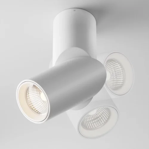 Светильник накладной LED Dafne C027CL-L10W Maytoni белый 1 лампа, основание белое в стиле современный круглый фото 5