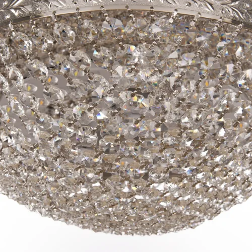 Люстра потолочная LED с пультом 19321/35IV/LED-DIM Ni Bohemia Ivele Crystal прозрачная на 1 лампа, основание никель в стиле классический sp фото 3