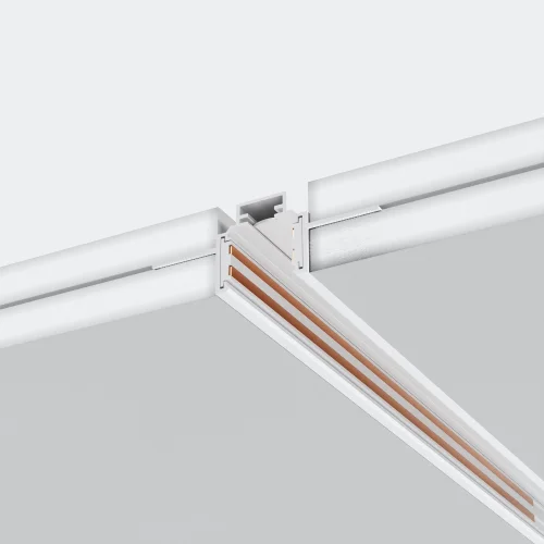 Шинопровод 2м низкопрофильный встраиваемый Magnetic track system Exility TRXM034-422W Maytoni белый в стиле хай-тек современный для светильников серии Magnetic track system Exility встраиваемый шинопровод exility тонкая магнитная фото 5
