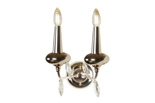 Бра Dames B1020-2GD iLamp без плафона на 2 лампы, основание золотое в стиле американский современный Бра Dames B1020-2GD iLamp без плафона на 2 лампы, основание золотое в стиле американский современный