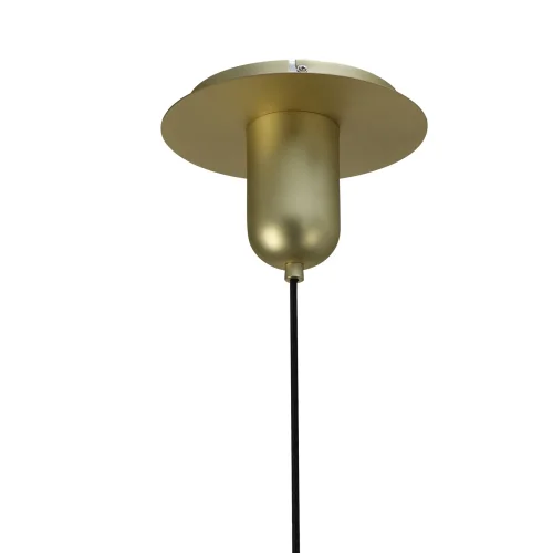 Светильник подвесной лофт JARRAS 6198 Mantra прозрачный бежевый 1 лампа, основание бронзовое в стиле лофт  фото 6