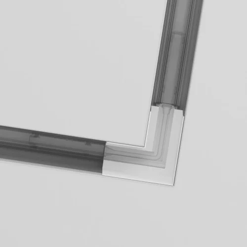 Угловой коннектор Magnetic track system TRA004CL-22W Maytoni белый в стиле для светильников серии Magnetic track system S35 встраиваемый магнитный s35 магнитный фото 4