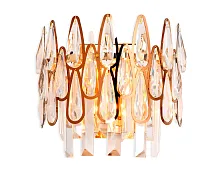 Бра Traditional TR5269 Ambrella light прозрачный 2 лампы, основание золотое в стиле классический 