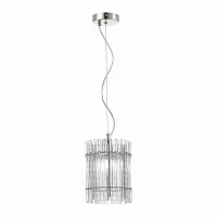 Светильник подвесной Epica SL1656.103.01 ST-Luce прозрачный 1 лампа, основание никель в стиле классический 