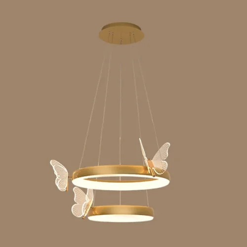 Люстра подвесная BABETTA D A D60 Brass 219656-23 ImperiumLoft прозрачная на 4 лампы, основание латунь в стиле современный арт-деко  фото 5