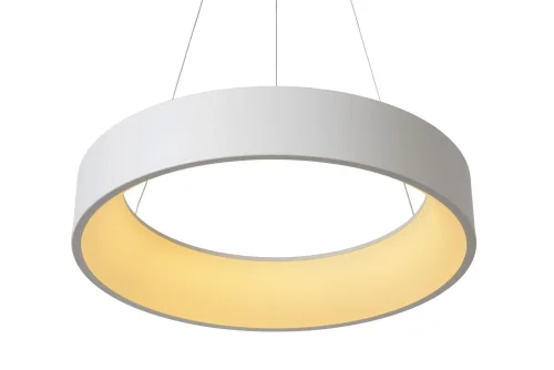 Светильник подвесной LED TALOWE 46400/42/31 Lucide белый на 1 лампу, основание белое в стиле современный фото 3