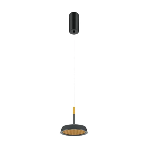 Светильник подвесной LED El MOD041PL-L15GB3K Maytoni чёрный 1 лампа, основание чёрное в стиле современный 
