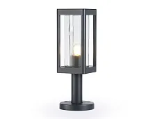 Парковый светильник ST2409 Ambrella light уличный IP54 серый 1 лампа, плафон прозрачный в стиле хай-тек современный E27
