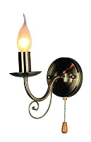 Бра Modena OML-35521-01 Omnilux без плафона на 1 лампу, основание бронзовое в стиле классический  Бра Modena OML-35521-01 Omnilux без плафона на 1 лампу, основание бронзовое в стиле классический