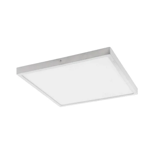 Светильник потолочный LED Fueva 1 97282 Eglo белый на 1 лампу, основание белое в стиле хай-тек современный квадраты