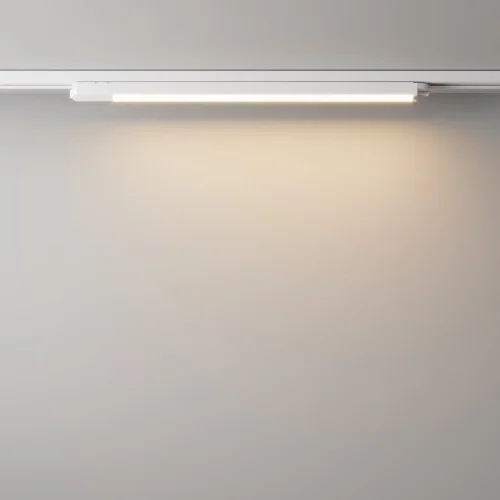 Трековый светильник LED Single phase track system TR000-1-24W3K-W Maytoni белый для шинопроводов серии Single phase track system белый фото 4