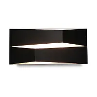 Бра LED Fuji 8157 Mantra чёрный 1 лампа, основание чёрное в стиле хай-тек модерн 