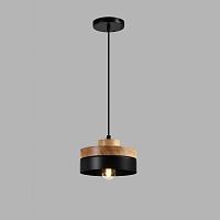 Светильник подвесной Turin V10478-1P Moderli чёрный 1 лампа, основание чёрное в стиле скандинавский 