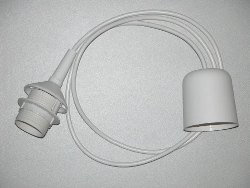 Светильник подвесной A3 Globo белый 1 лампа, основание белое в стиле лофт 