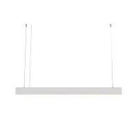 Светильник подвесной LED Basis P070PL-2.7-3-4K-W Maytoni белый на 1 лампу, основание белое в стиле современный хай-тек 