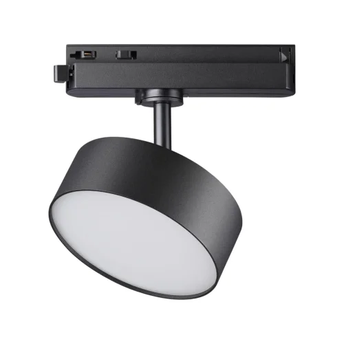 Трековый светильник однофазный LED Prometa 358756 Novotech чёрный для шинопроводов серии Prometa чёрный фото 4