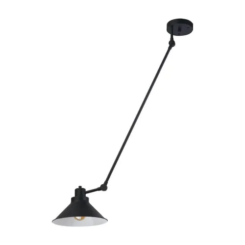 Светильник подвесной Techno 9144-NW Nowodvorski чёрный 1 лампа, основание чёрное в стиле лофт скандинавский 