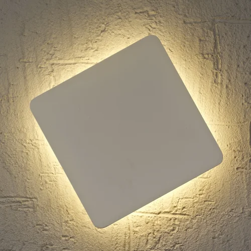 Бра LED BORA BORA C0103 Mantra Tek белый на 1 лампа, основание хром в стиле минимализм хай-тек современный  фото 3