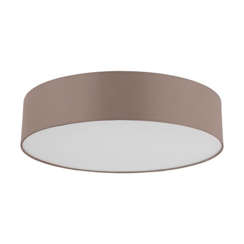 Светильник потолочный LED Romao-C 98666 Eglo белый коричневый 1 лампа, основание коричневое в стиле современный 