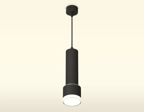 Светильник подвесной XP8111009 Ambrella light чёрный 1 лампа, основание чёрное в стиле современный хай-тек трубочки фото 3