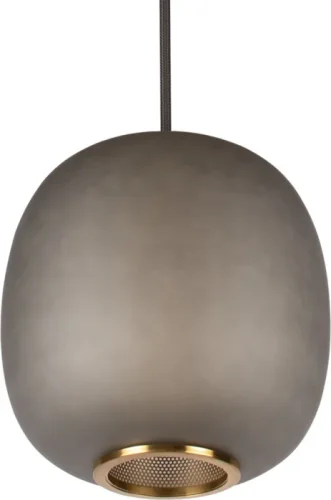 Светильник подвесной Hive 10425 Grey LOFT IT серый на 1 лампу, основание бронзовое в стиле современный фото 3