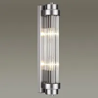 Бра Lordi 4823/2W Odeon Light прозрачный 2 лампы, основание никель в стиле классический 