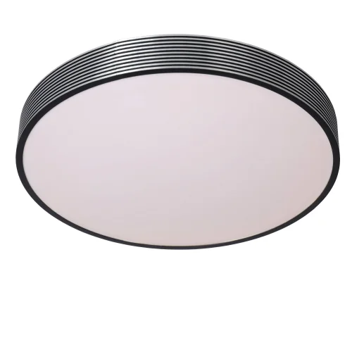 Светильник потолочный LED Malin 79184/24/30 Lucide белый 1 лампа, основание чёрное в стиле современный  фото 5
