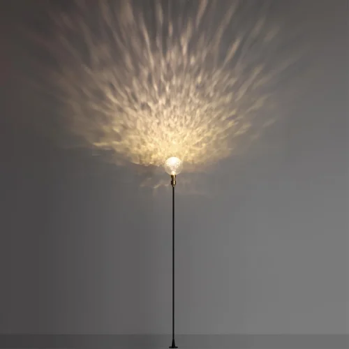 Ландшафтный светильник LED Dande 7121/2GLB Odeon Light уличный IP65 чёрный на 1 лампу, плафон прозрачный в стиле хай-тек LED фото 4