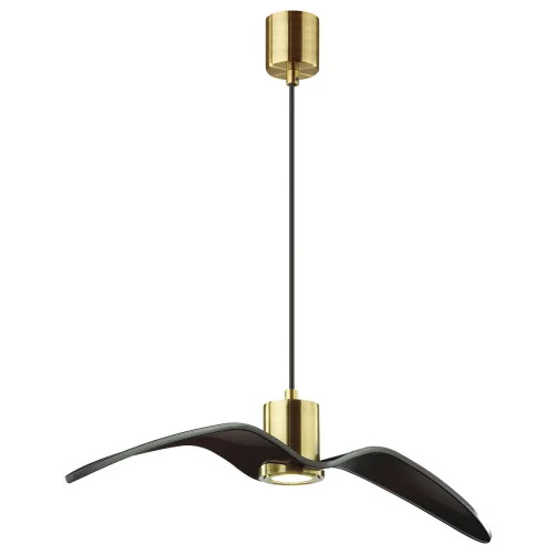 Светильник подвесной Birds 4900/1B Odeon Light чёрный 1 лампа, основание бронзовое в стиле современный птички фото 2