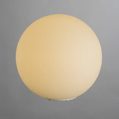 Настольная лампа SPHERE A6025LT-1WH Arte Lamp белая 1 лампа, основание белое металл в стиле современный  фото 2