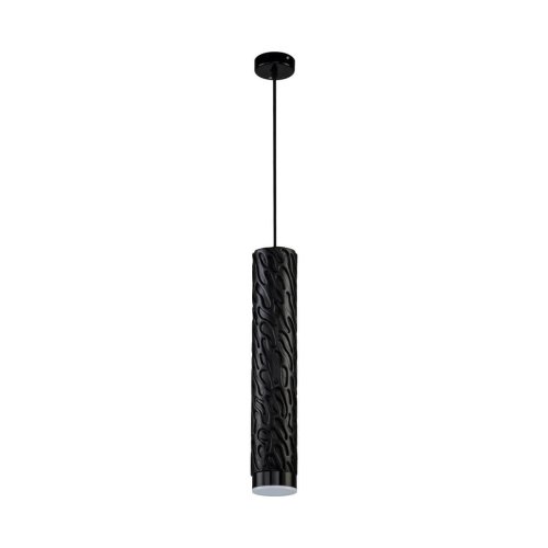 Светильник подвесной Vulcano 2711-1P Favourite чёрный 1 лампа, основание чёрное в стиле модерн трубочки фото 2