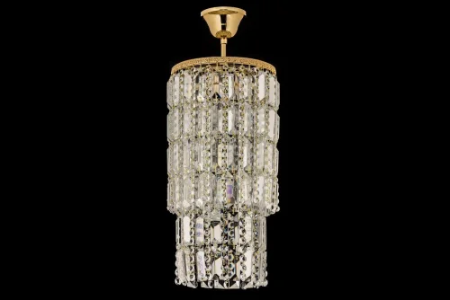 Светильник потолочный Stella E 1.5.20.102 G  Arti Lampadari прозрачный 1 лампа, основание золотое в стиле классический  фото 3