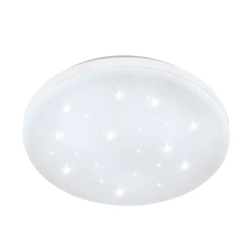 Светильник потолочный LED Frania-S 97879 Eglo белый на 1 лампу, основание белое в стиле современный тарелка