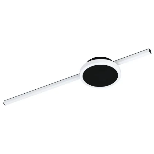 Светильник потолочный LED Sarginto 99608 Eglo белый 1 лампа, основание белое чёрное в стиле современный 