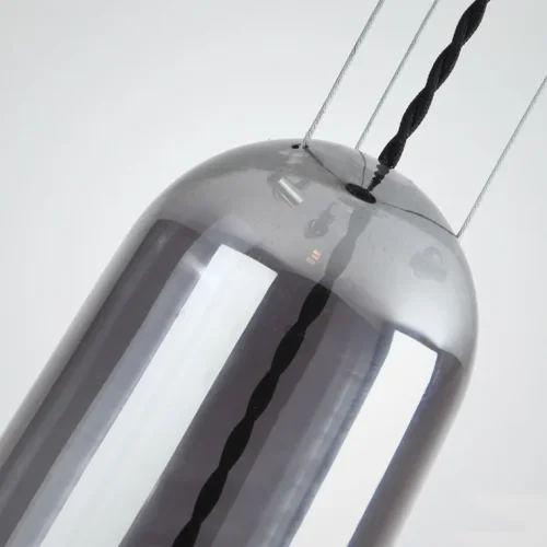 Светильник подвесной FRAGA 140714-26 ImperiumLoft прозрачный 1 лампа, основание чёрное в стиле современный  фото 10