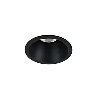 Светильник точечный Dash Mini A2764PL-1BK Arte Lamp чёрный на 1 лампу, основание чёрное в стиле современный круглый