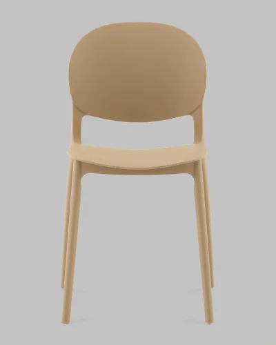 Стул Briny, пластик бежевый УТ000041343 Stool Group, бежевый/пластик, ножки/металл/бежевый, размеры - *780**** фото 2