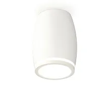 Светильник накладной Techno spot XS1122020 Ambrella light белый 1 лампа, основание белое в стиле модерн круглый
