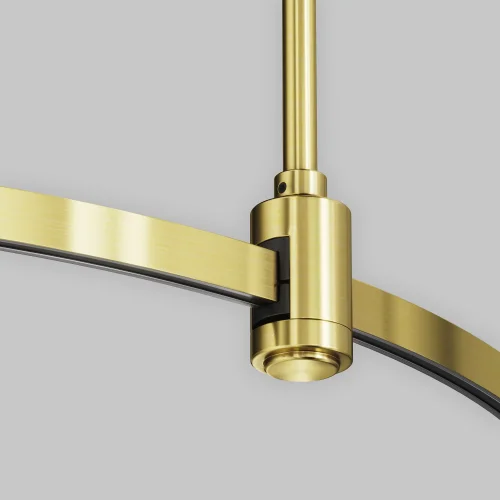 Шинопровод полукруг 800мм Magnetic trаck system Flarity TRX154-SR-D800-BS Maytoni латунь в стиле для светильников серии Magnetic trаck system Flarity шинопровод flarity магнитная фото 7