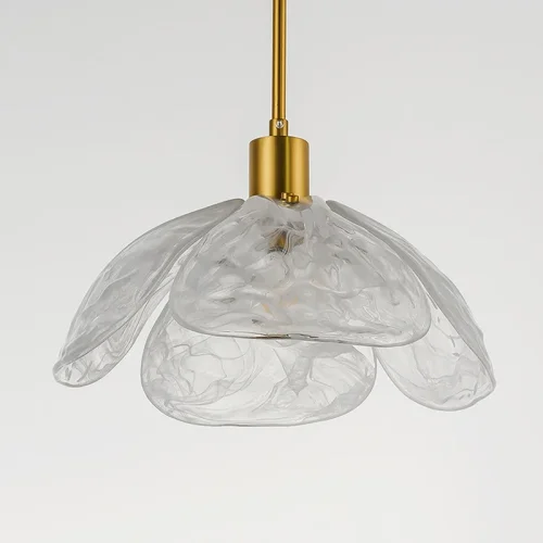 Светильник подвесной FLEUR A Прозрачный 178124-26 ImperiumLoft прозрачный 1 лампа, основание золотое в стиле современный  фото 13
